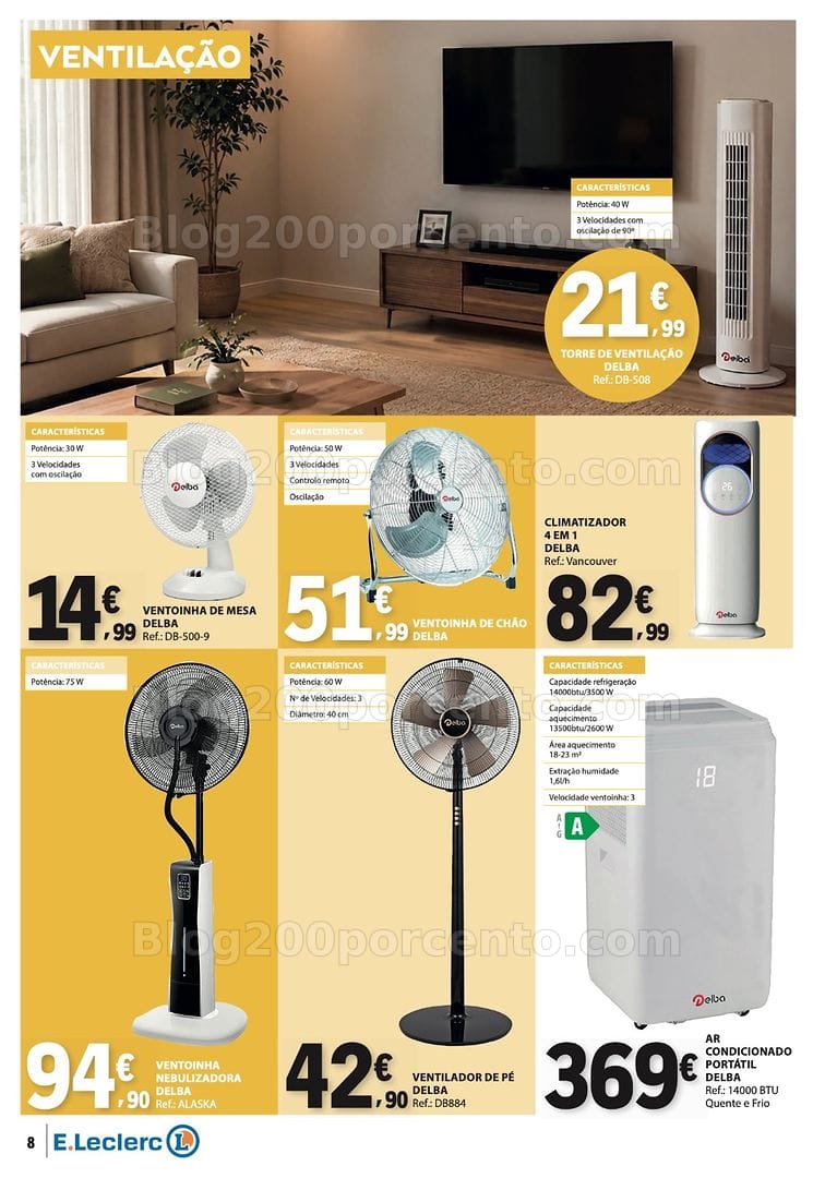 Antevisão Folheto E-LECLERC Bazar Promoções de 18 junho a 1 julho